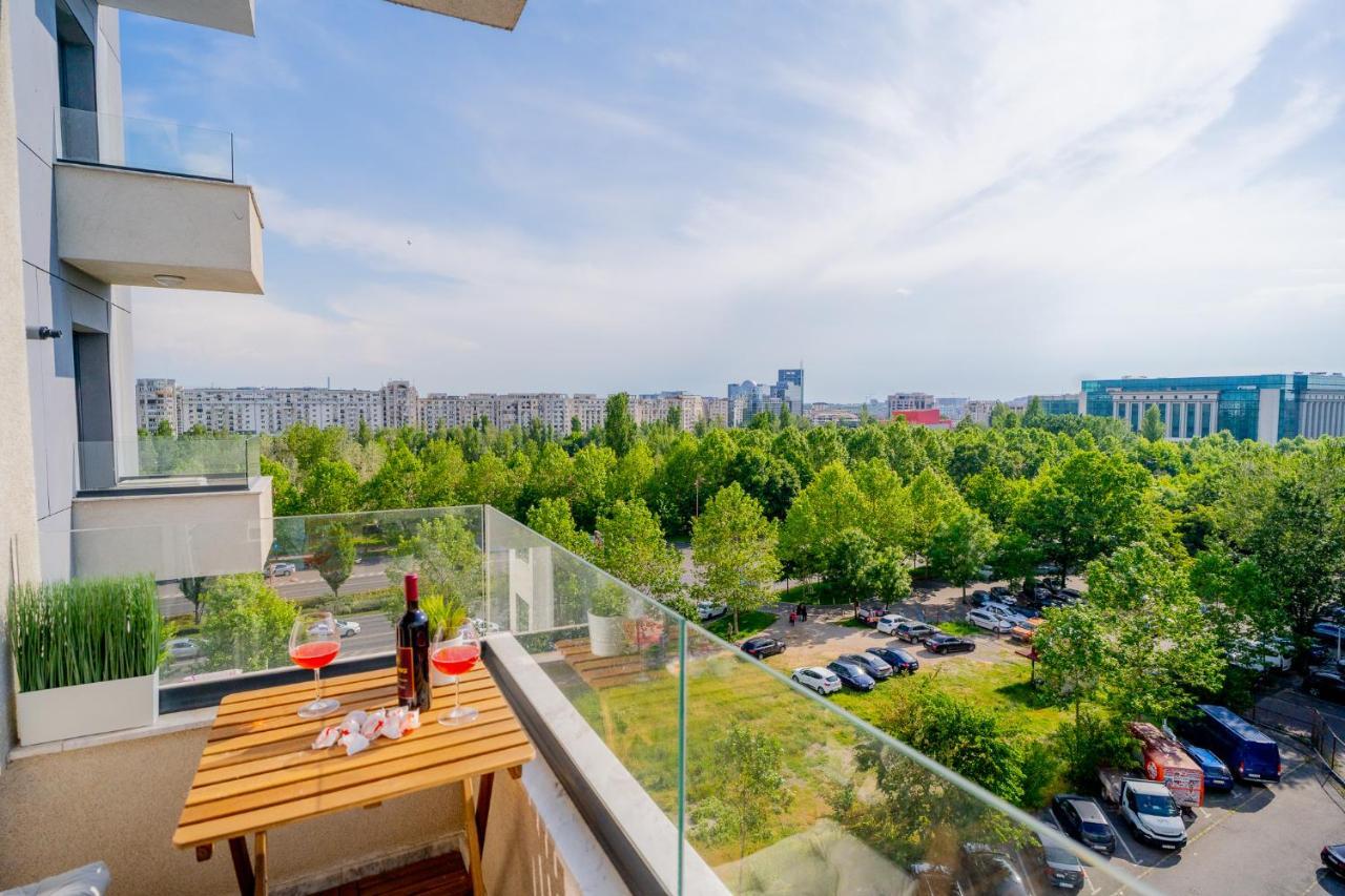 Union Plaza - Balcony Delight In City Center Bukarest Kültér fotó